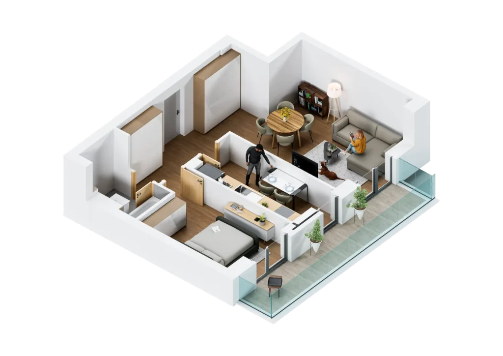 2-camere-tip-1-prim-axo