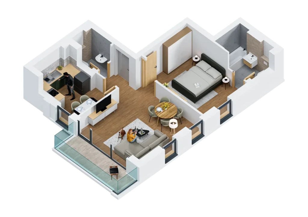 2-camere-tip-2-prim-axo