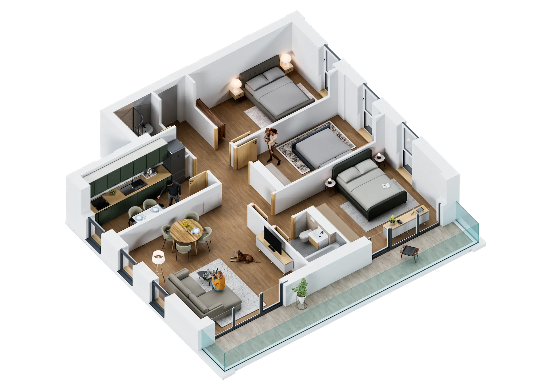 4-camere-prim-axo